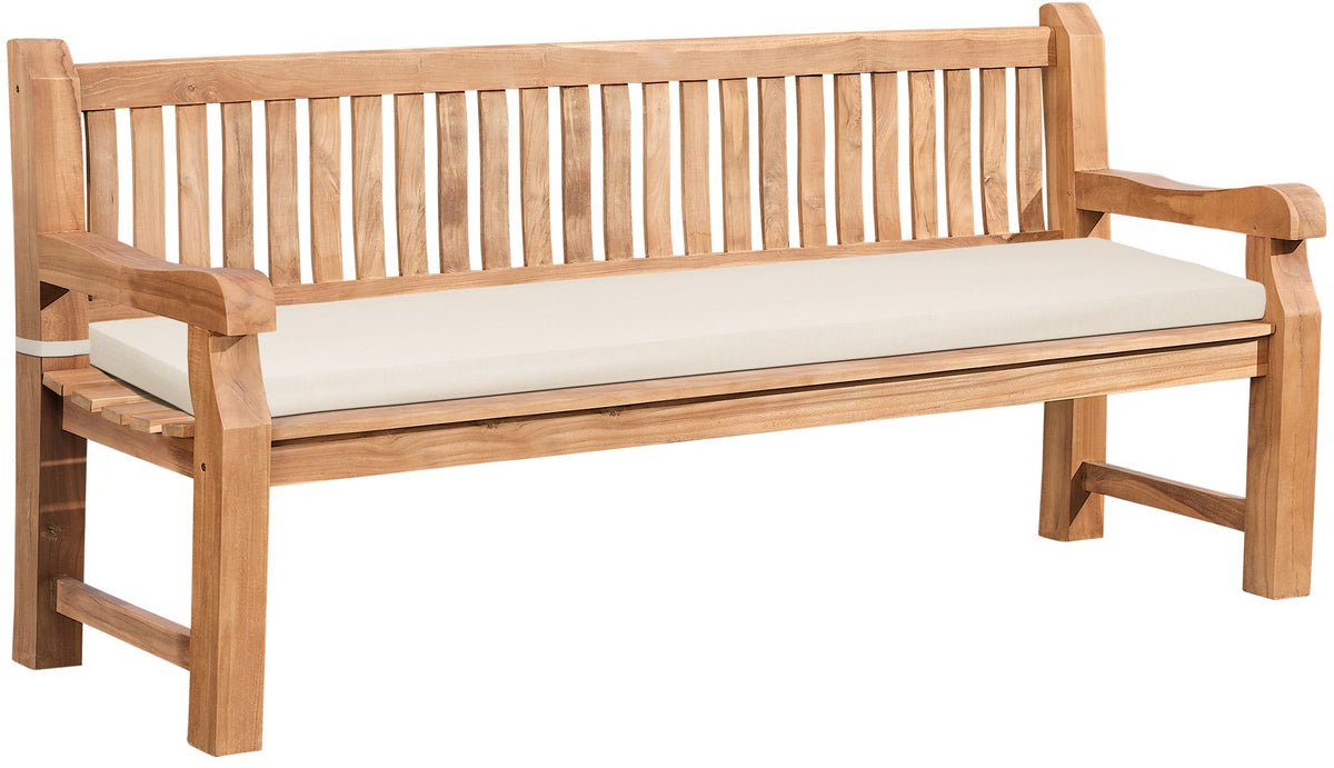 CLP Teakbank Jackson mit Sitzkissen 200 cm + teak
