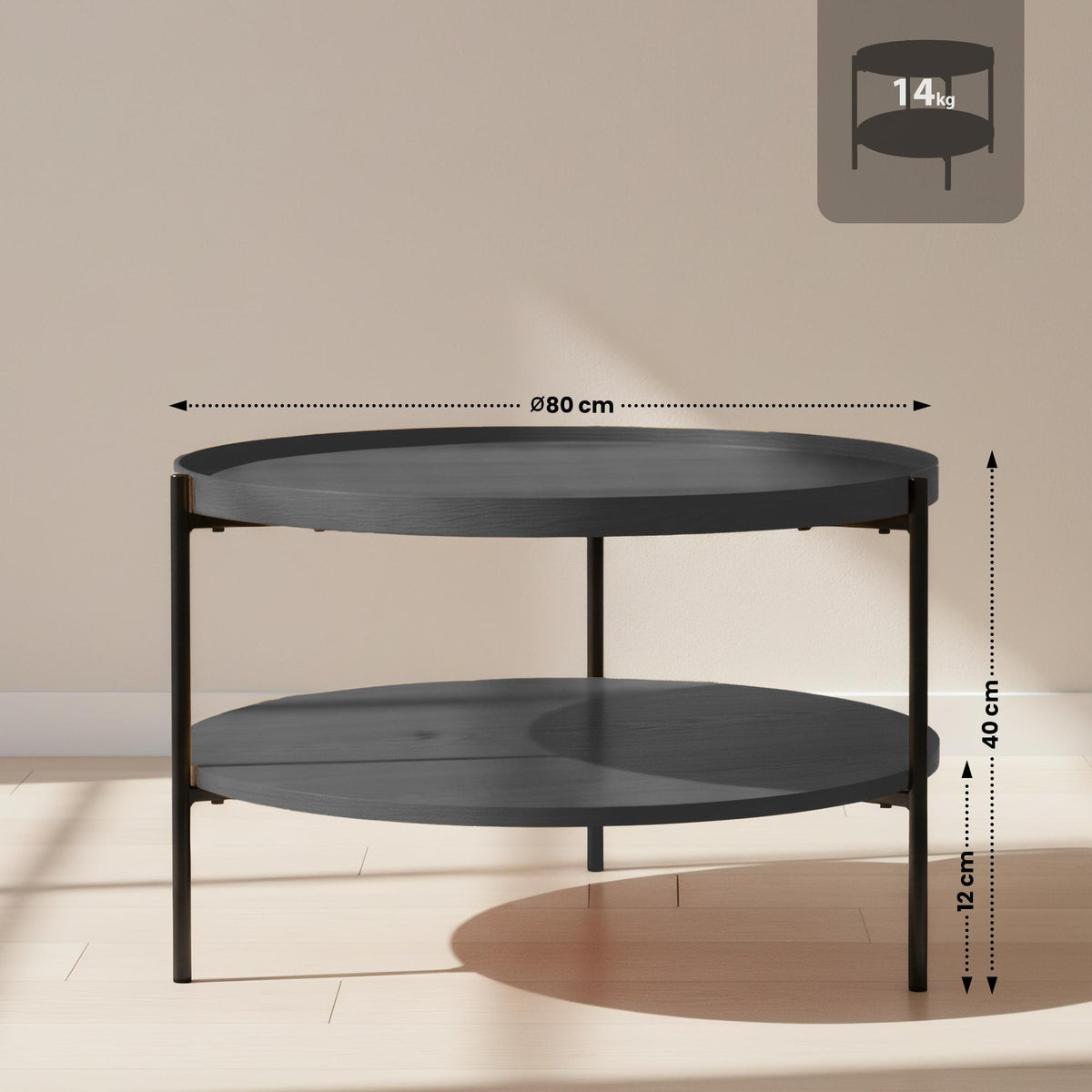 CLP Couchtisch Corbitan – Produktabbildung 2
