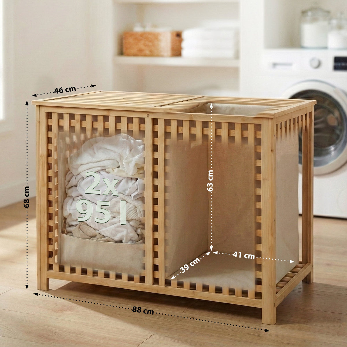 CLP Wäschebox Dorothea – Produktabbildung 2