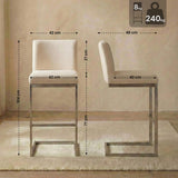 CLP Barhocker Paros Stoff – Produktabbildung 2