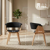 CLP 2er Set Stühle Bruce Stoff – Produktabbildung 2