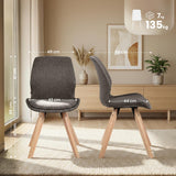 CLP 2er Set Stuhl Luna Stoff – Produktabbildung 9