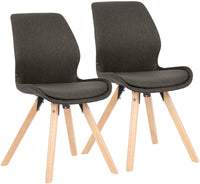 CLP 2er Set Stuhl Luna Stoff – Produktabbildung 8