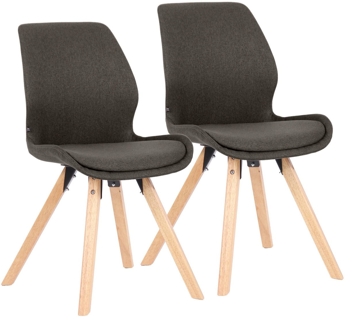 CLP 2er Set Stuhl Luna Stoff – Produktabbildung 8