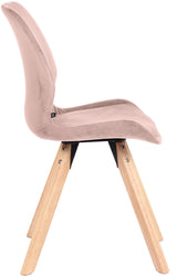 CLP 4er Set Stuhl Luna Samt – Produktabbildung 5