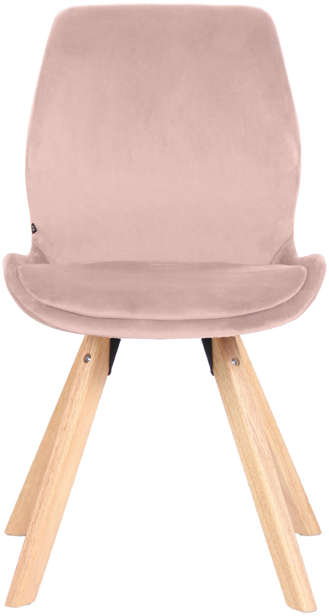CLP 4er Set Stuhl Luna Samt – Produktabbildung 4