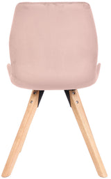 CLP 4er Set Stuhl Luna Samt – Produktabbildung 6