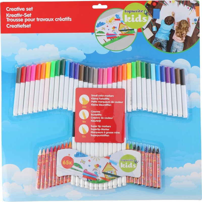 Topwrite - Large drawing set, up to 65 pcs (2)