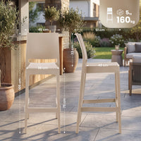 CLP 2er Set Barhocker Maya – Produktabbildung 2