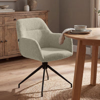 CLP Esszimmerstuhl Merlinda Stoff Teddy – Produktabbildung 3