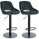 CLP 2er Set Barhocker HD Milet B Samt – Produktabbildung 8