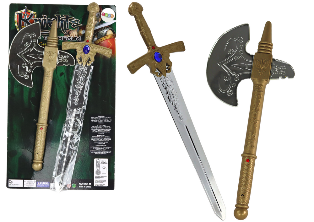 Sword Axe Knight Set Knight Weapon for Children
