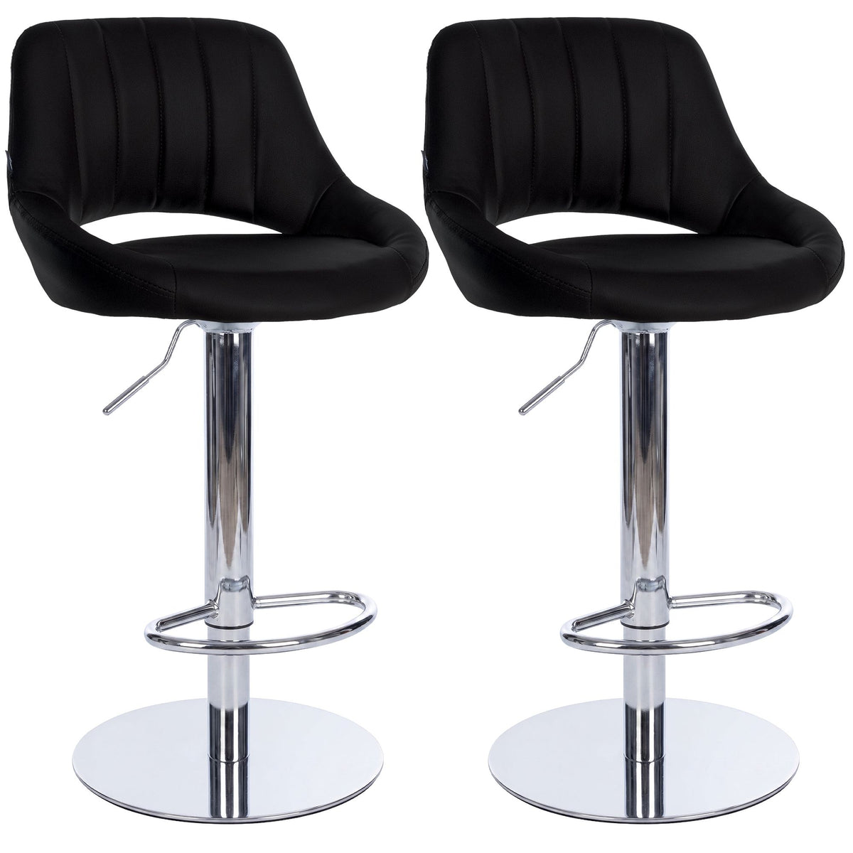 CLP 2er Set Barhocker HD Milet C Kunstleder – Produktabbildung 8