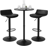 CLP 2er Bartisch Set Navo Kunstleder