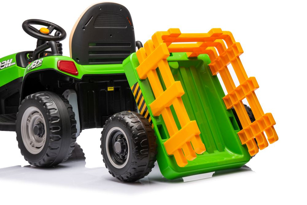 Battery-powered tractor BBH-030, green (10)