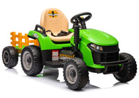 Battery-powered tractor BBH-030, green