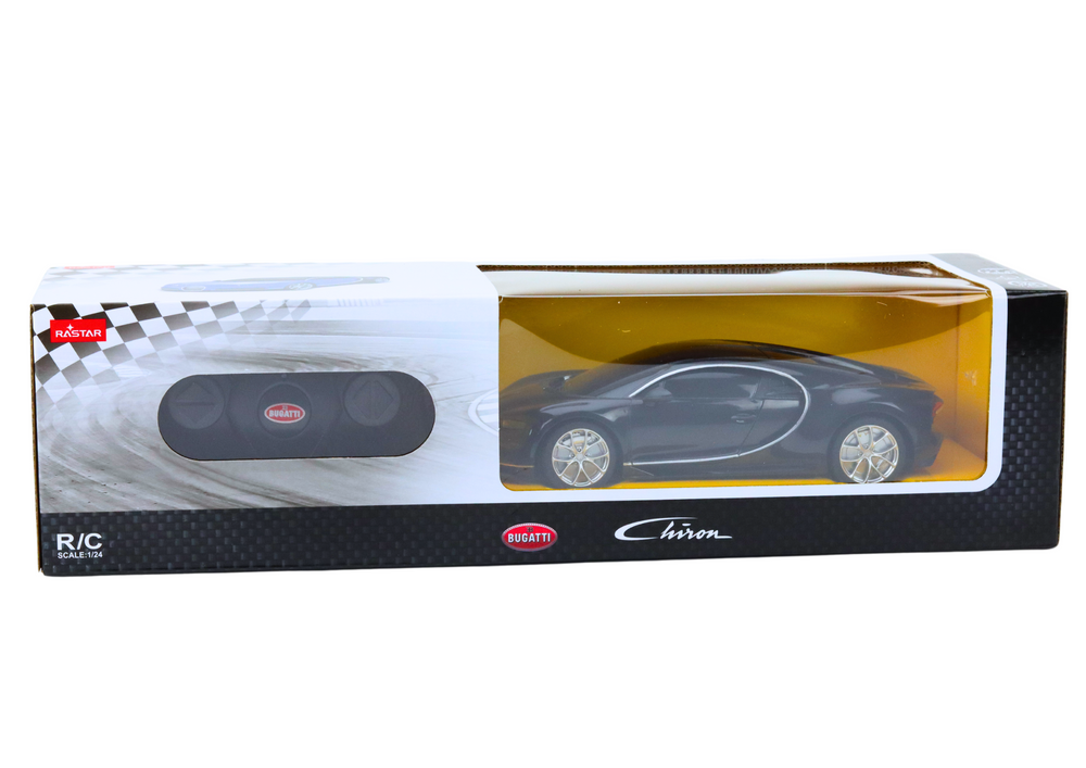 Bugatti Veyron Chiron remote-controlled car RC black 1:24 (5)