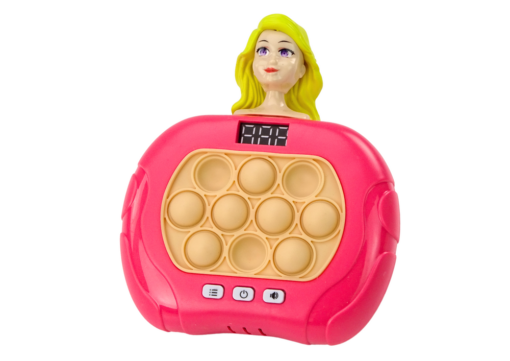 Pop-It Whac-A-Mole Toy with Lights and Sounds Pink Game (2)