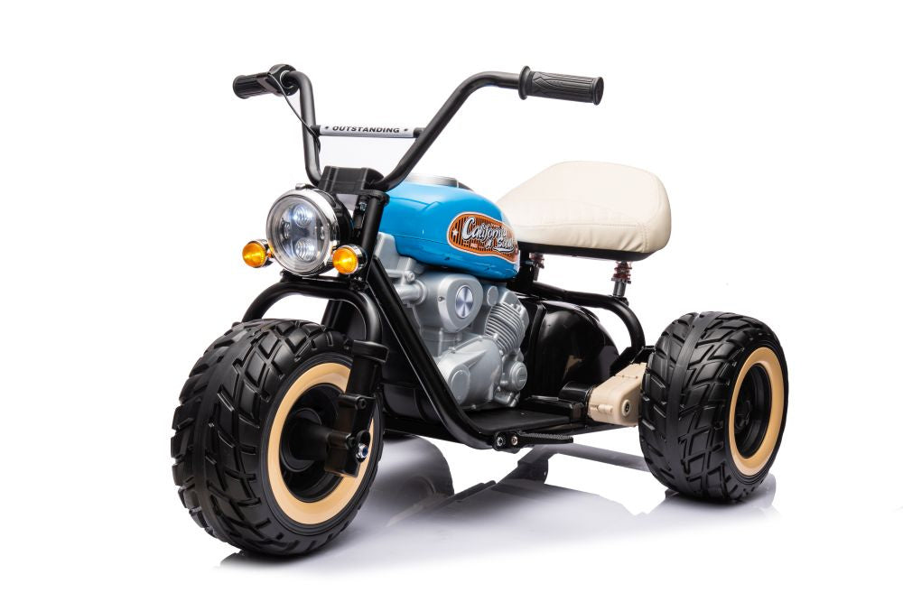 Battery-powered tricycle LL6688 blue 24V (2)
