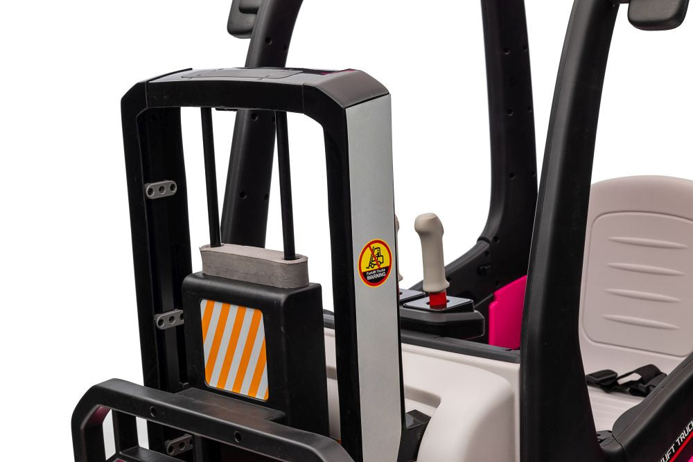 XMX638 Pink Battery-Powered Forklift (8)