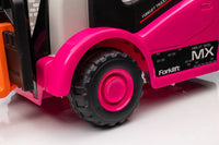 XMX638 Pink Battery-Powered Forklift (11)