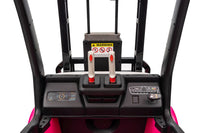 XMX638 Pink Battery-Powered Forklift (12)