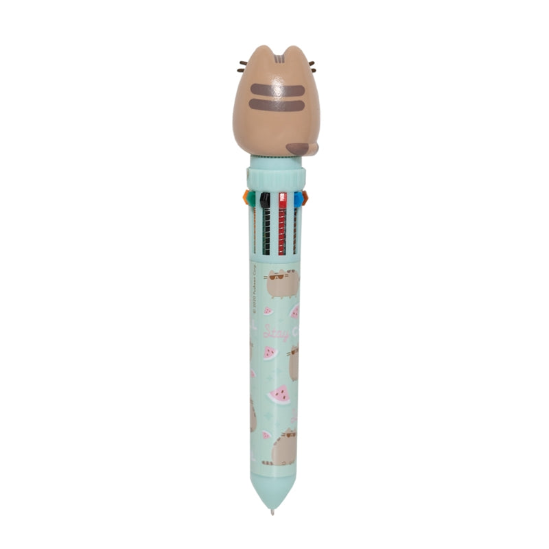 Pusheen - 10-color retractable ballpoint pen with a 3D figure from the Foodie collection (2)
