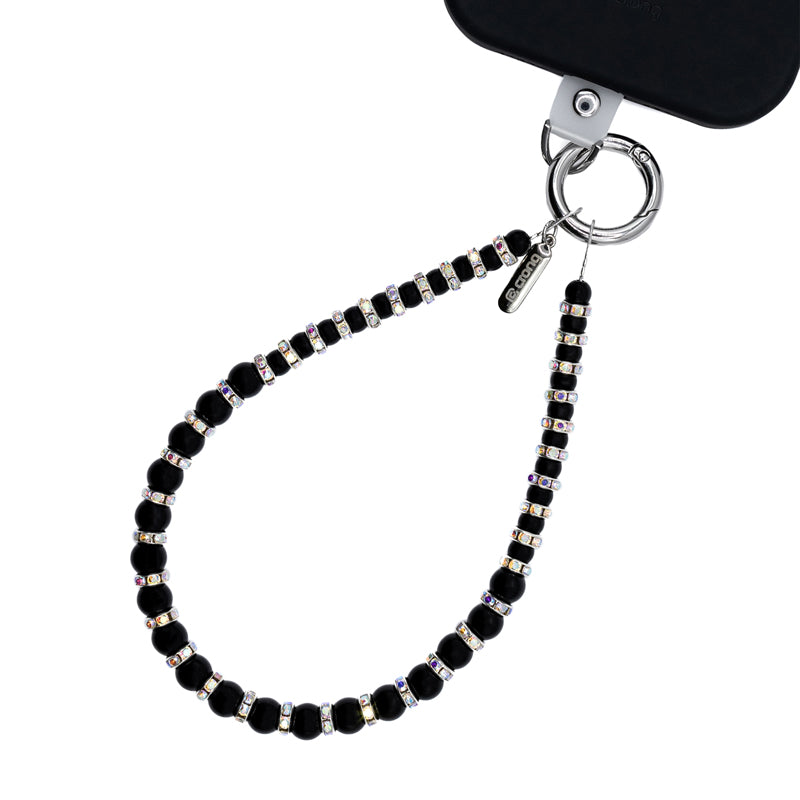 Crong Phone Charm - Phone charm with lanyard (Midnight Beads)