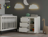 Kommode Malwa 1D3S KASCHMIR BEIGE – Produktabbildung 3