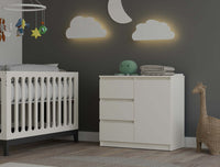 Kommode Malwa 1D3S KASCHMIR BEIGE – Produktabbildung 4