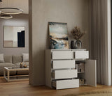 Kommode Malwa 1D5S WEISS – Produktabbildung 3