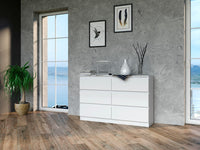 Kommode Malwa M6/120 WEISS – Produktabbildung 5