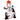 Snowman outdoor Christmas decoration, incl. blower, colorful LEDs, self-inflating 1.4 m, multicolor