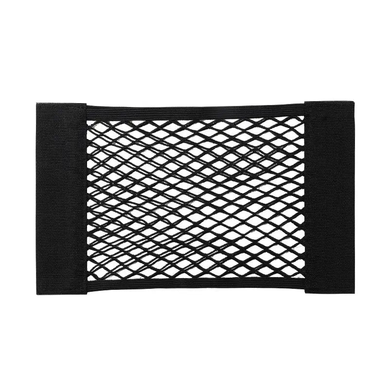 Trunk net organizer bag with screws, sturdy bag, 20 x 26 cm