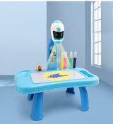Mini projector robot table 2-in-1 accessory blue (4)