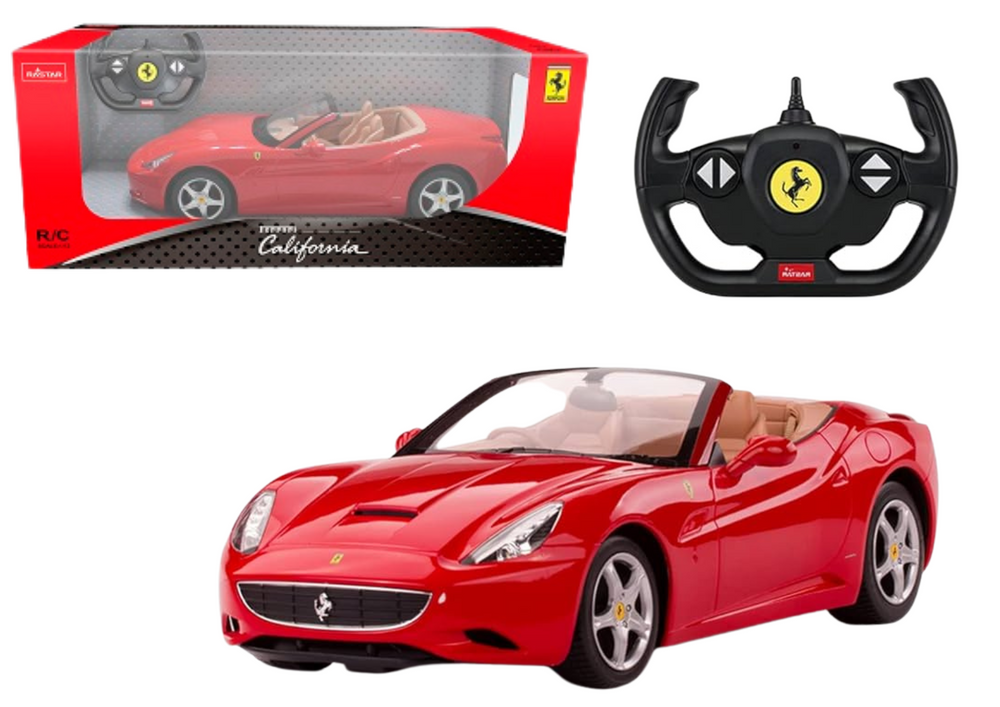 Ferrari California RC Remote Control Car Red 1:24