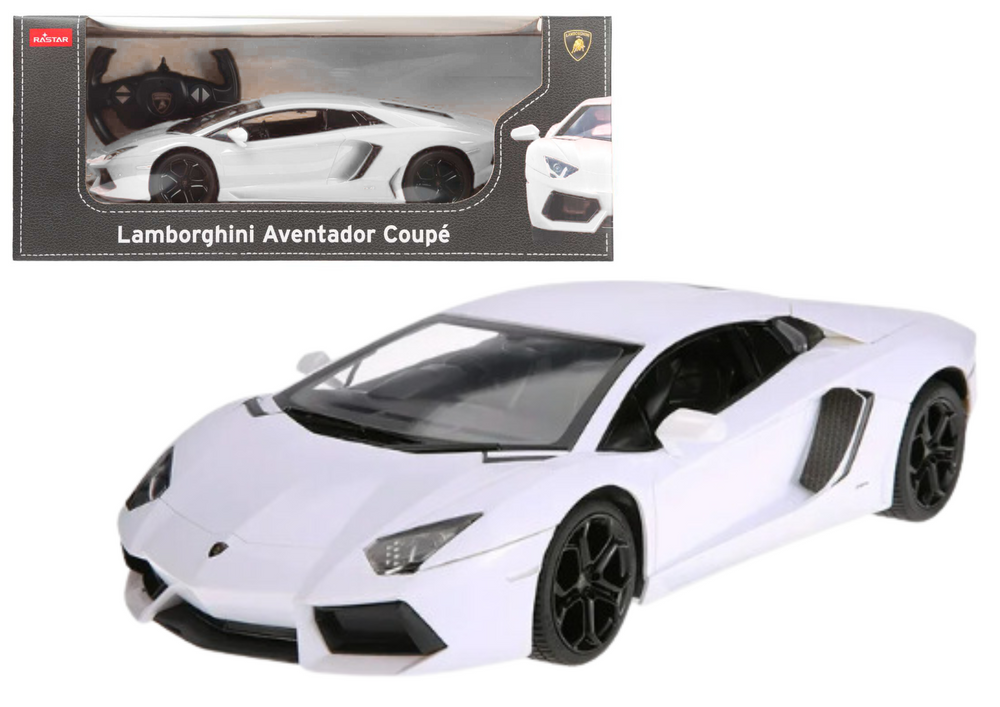 RC Car 1:14 Rastar Lamborghini Aventador LP700 White