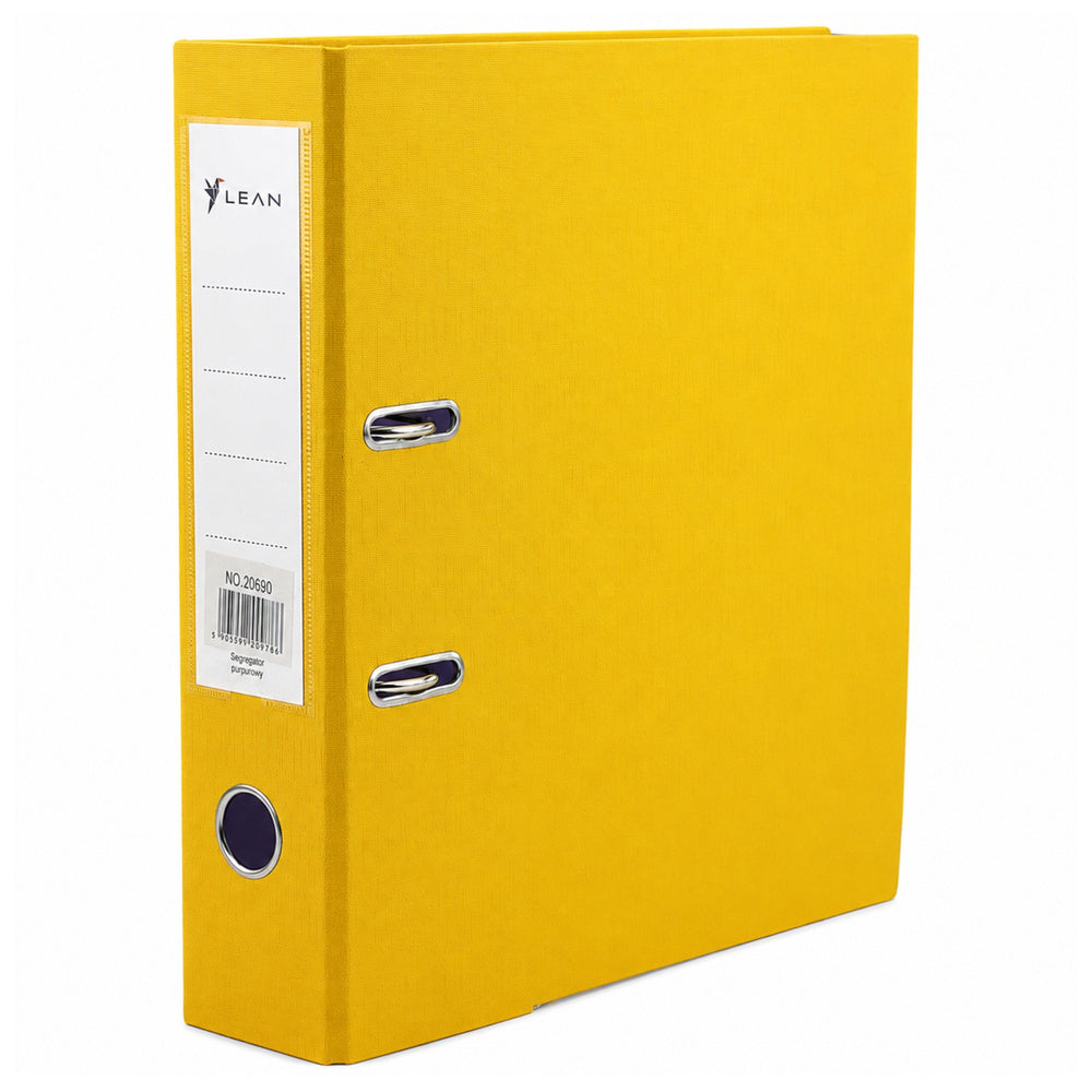 A4 document folder/75mm lever arch mechanism yellow (2)