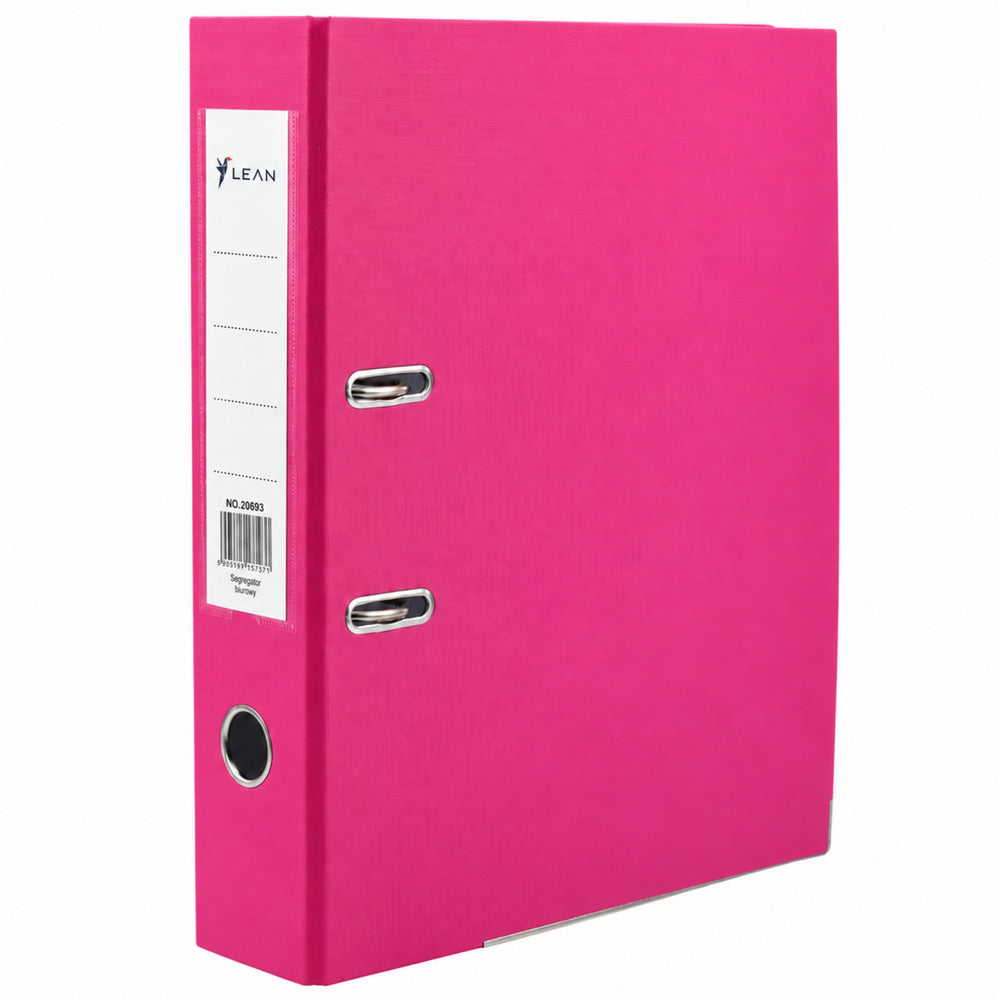 A4 Document Folder/75 mm Lever Arch Mechanism Pink (2)