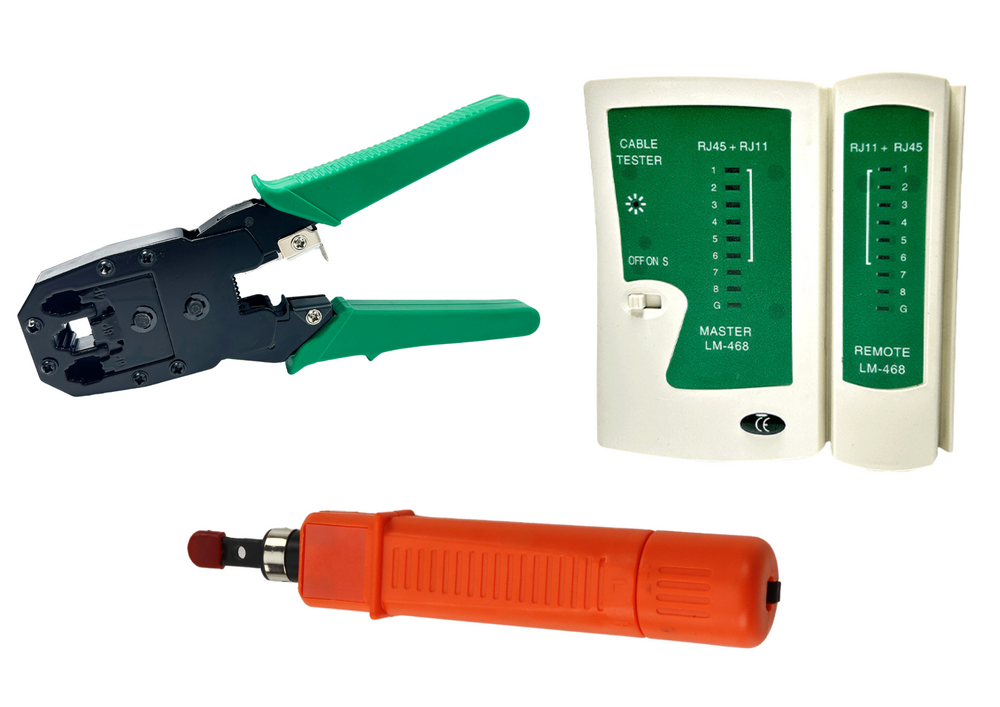 Network Tools 19-in-1 Cable Crimper Kit (3)