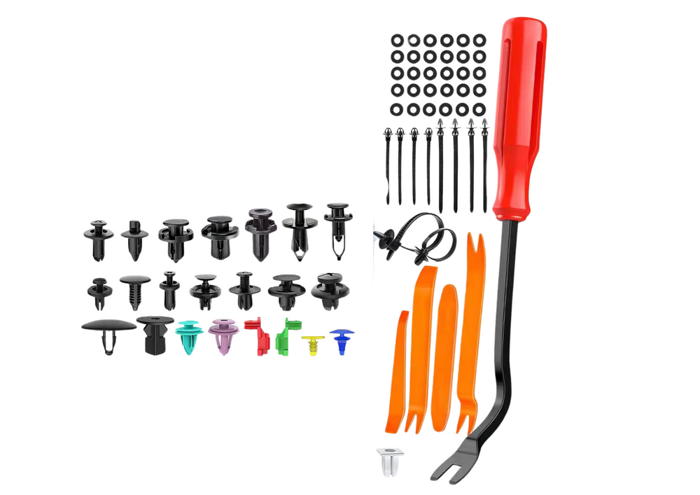 Set of auto fasteners in organizer, 23 sizes, 680 pieces (2)