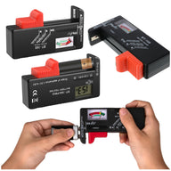 Universal digital battery tester and battery monitor