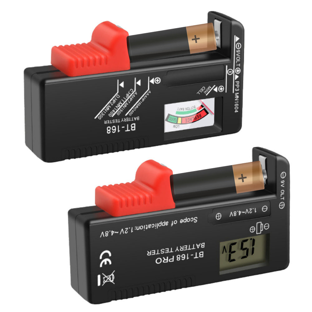Universal digital battery tester and battery monitor (2)
