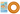 Inflatable swim ring, orange, 76 cm, Bestway 36024