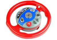 Steering wheel car simulator with suction cups for kids, lights and sounds (3)