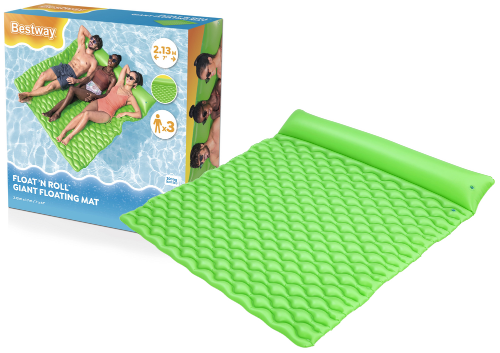 Inflatable 3-person pool mattress Bestway 213 x 170 x 21 cm 44106