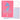 Holographic notebook with mermaid tail, pink, lined, A6, 80 sheets