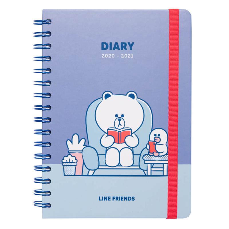 Line Friends - 2020/2021 A5 Calendar/Planner