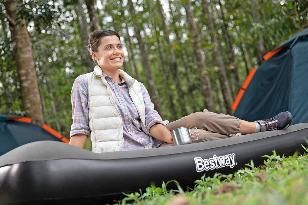 Inflatable air mattress 99 x 188 x 30 cm Bestway 671BQ (2)