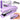Metal office stapler, up to 25 sheets, 24/6/26/6 staples, purple